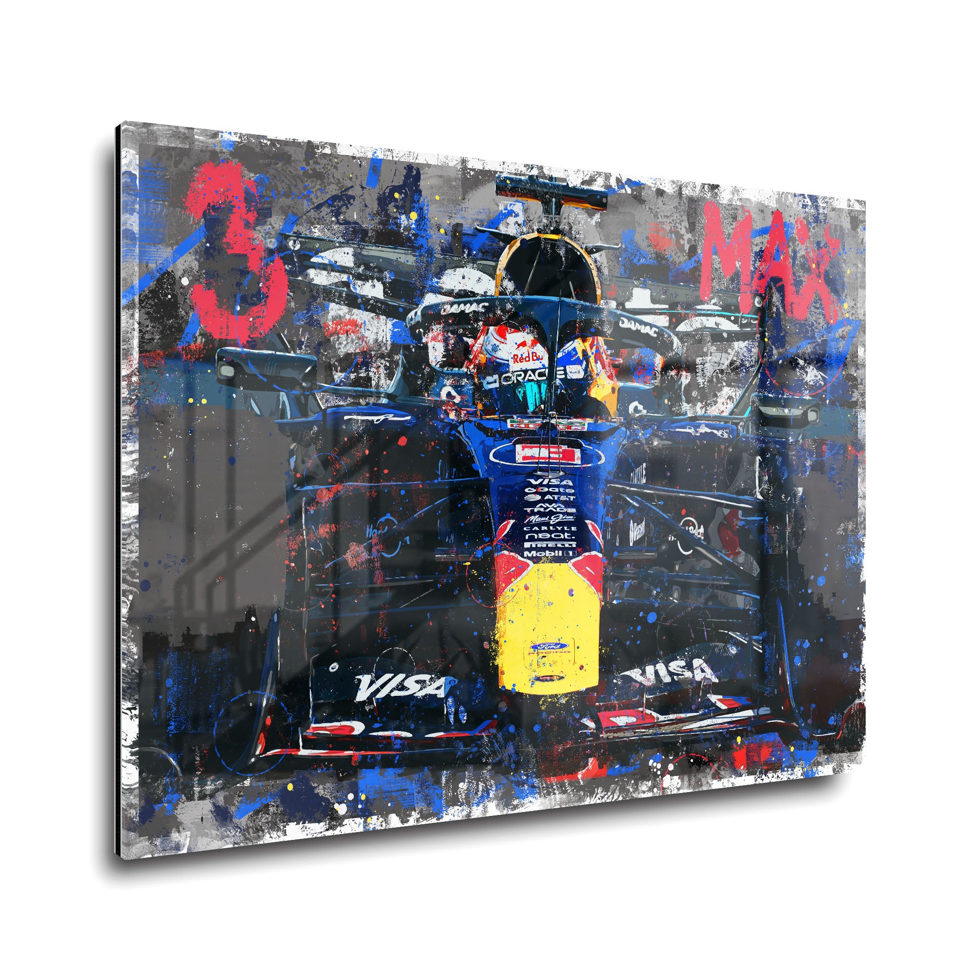 Max Verstappen '2026' Graffiti