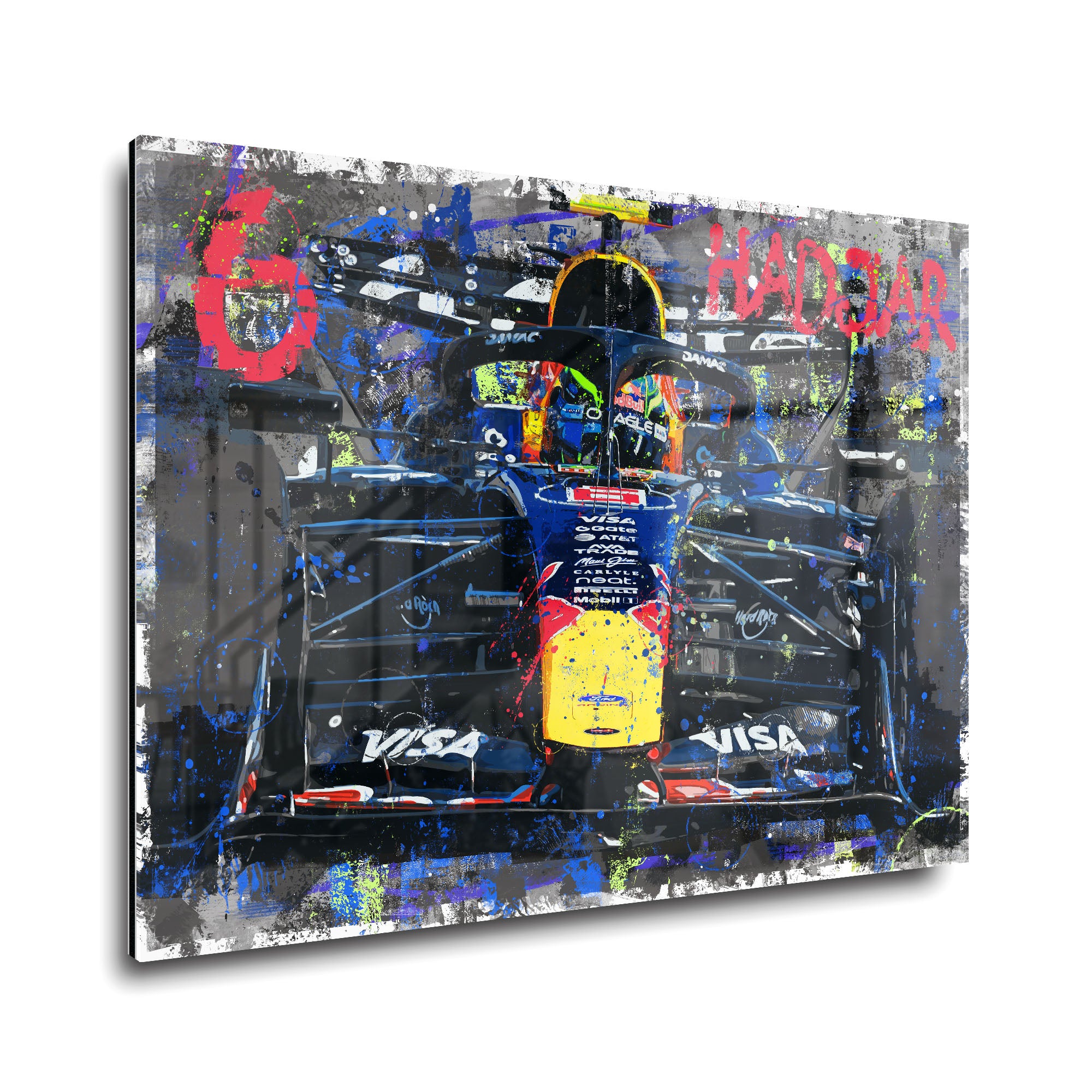 Isack Hadjar '2026' Graffiti