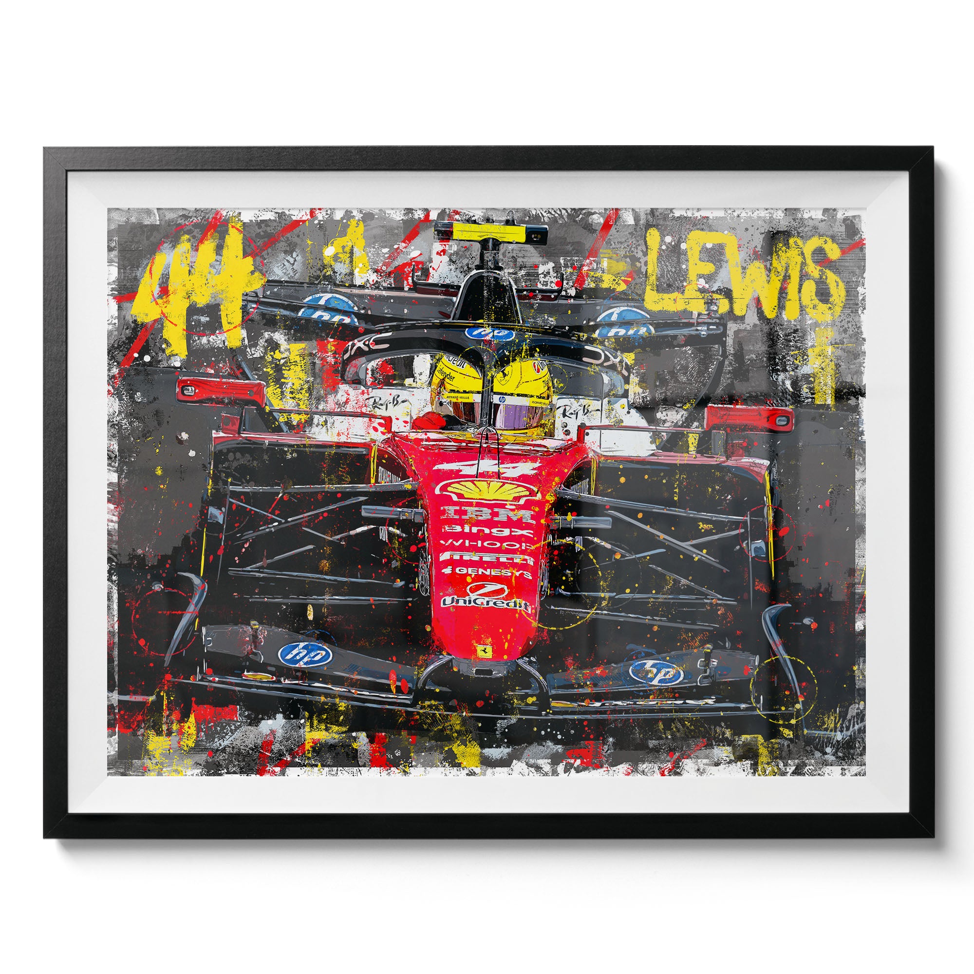 Lewis Hamilton '2026' Graffiti