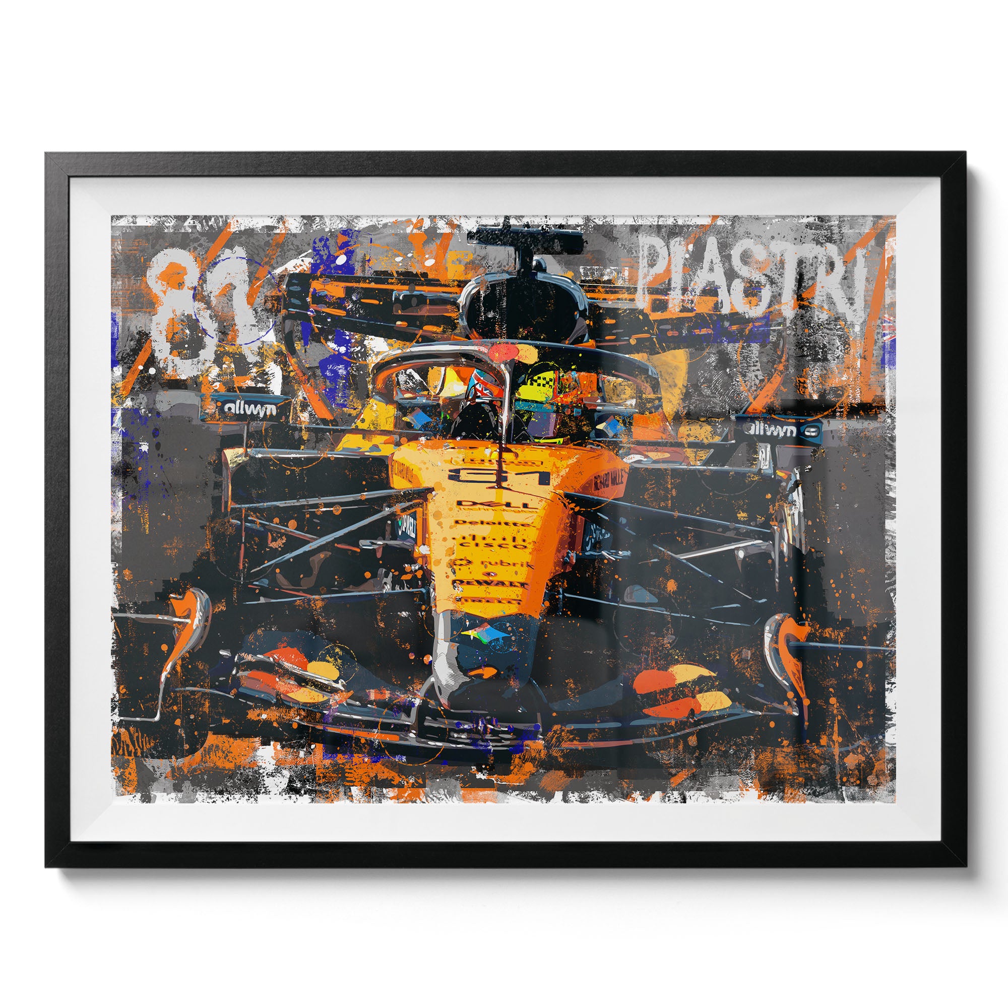 Oscar Piastri '2026' Graffiti