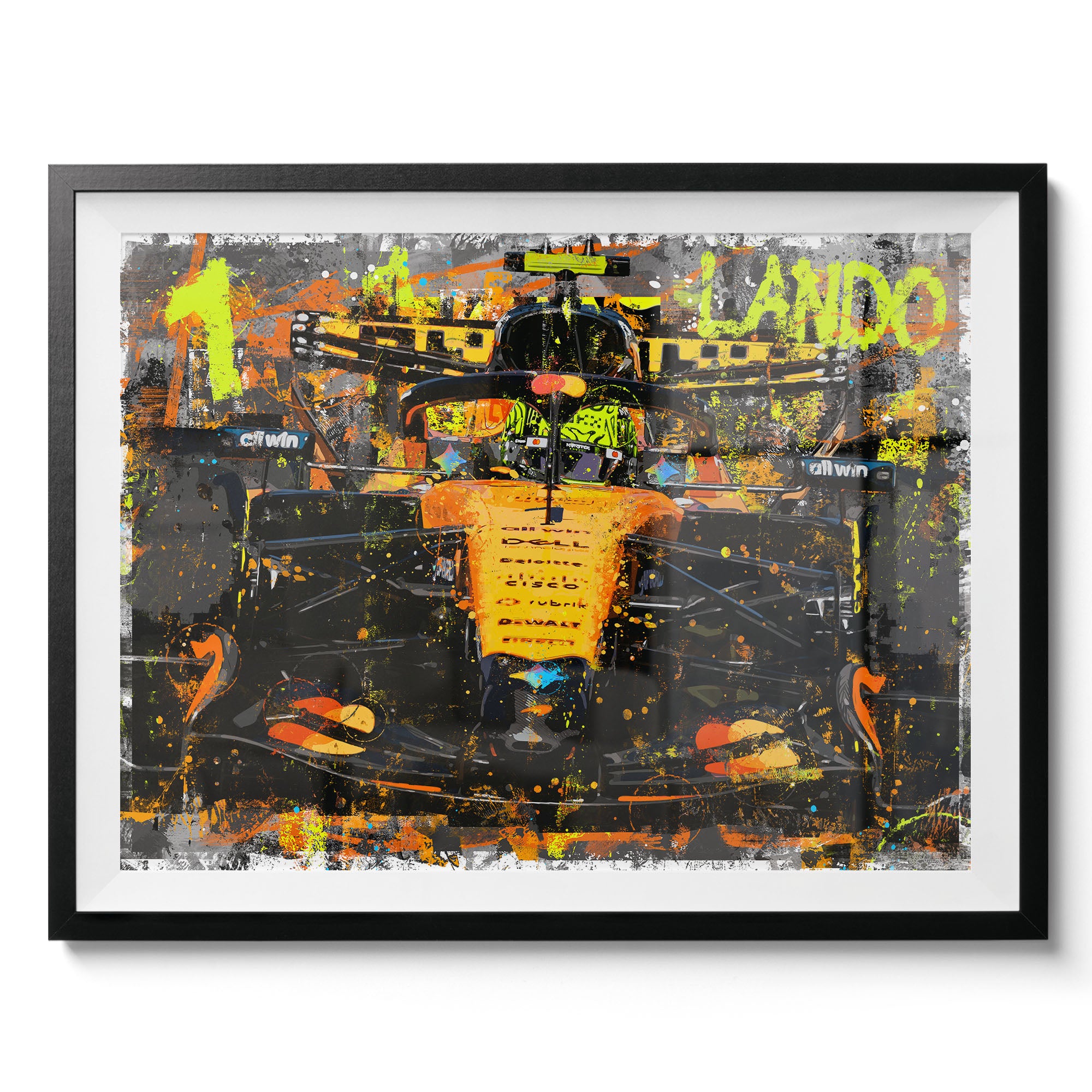 Lando Norris '2026' Graffiti