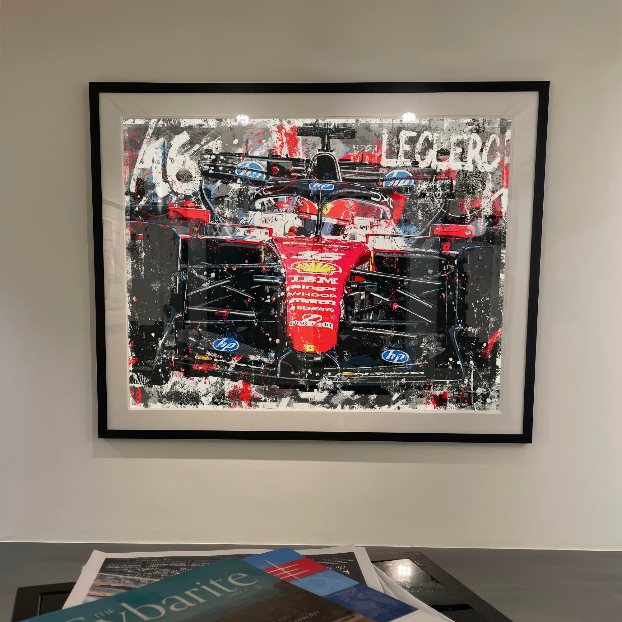 Charles Leclerc '2026' Graffiti