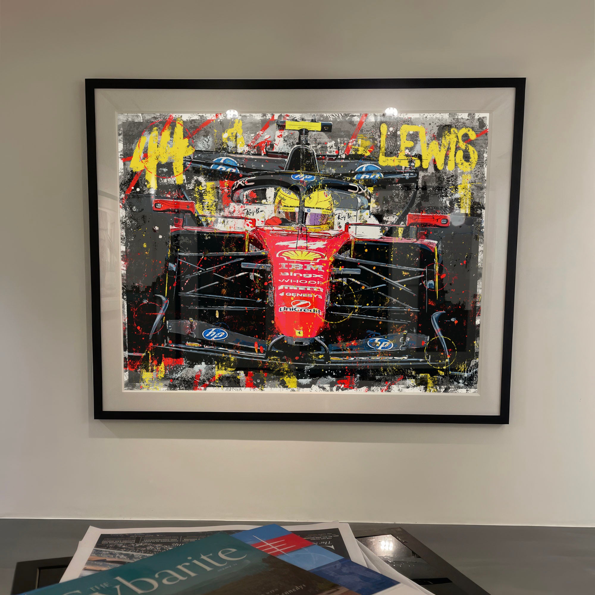 Lewis Hamilton '2026' Graffiti