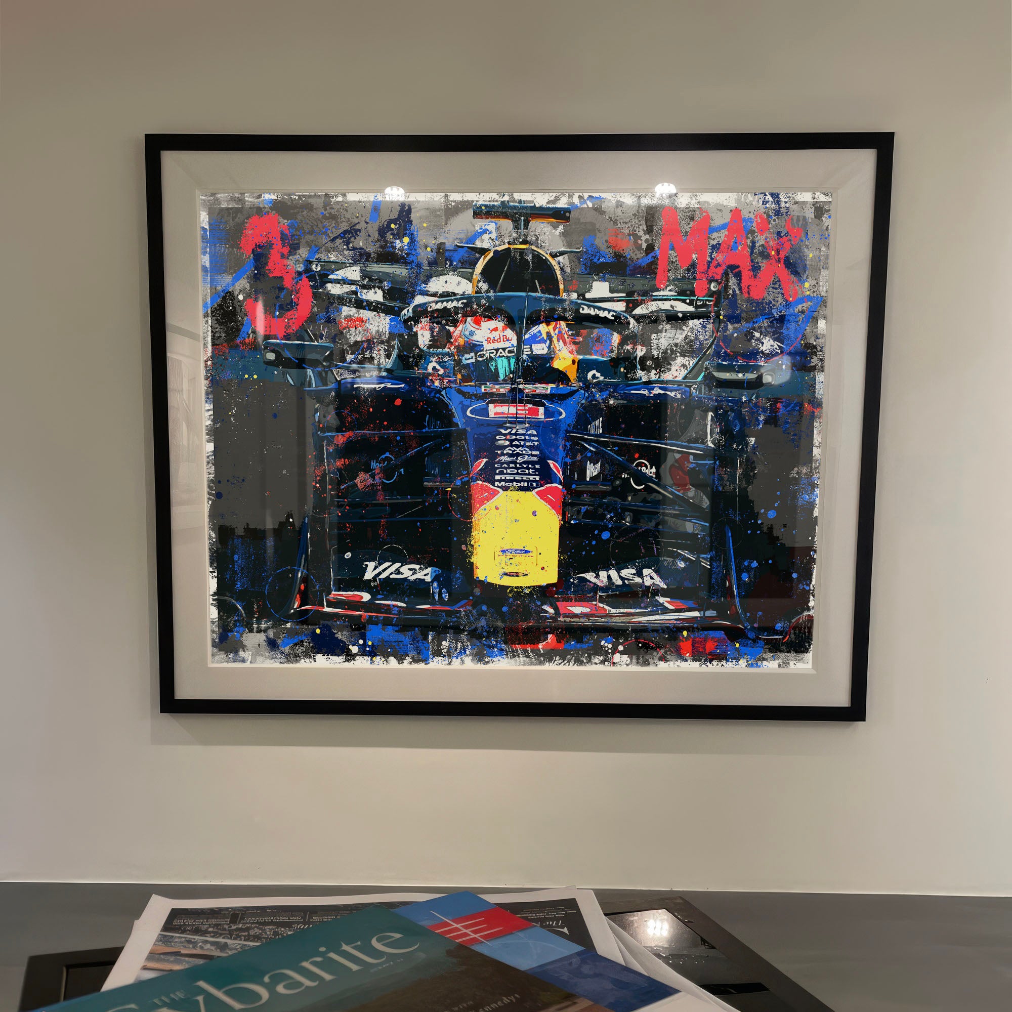 Max Verstappen '2026' Graffiti