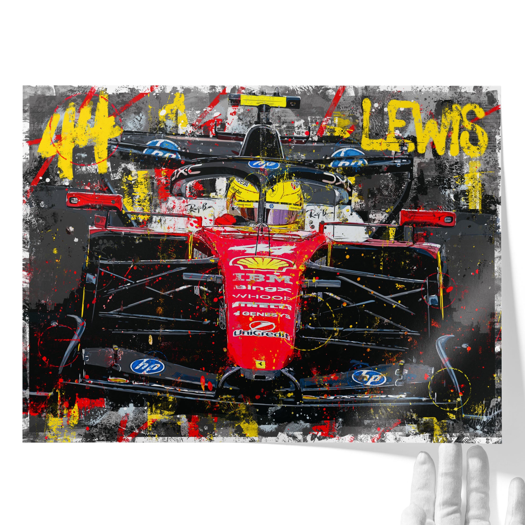 Lewis Hamilton '2026' Graffiti
