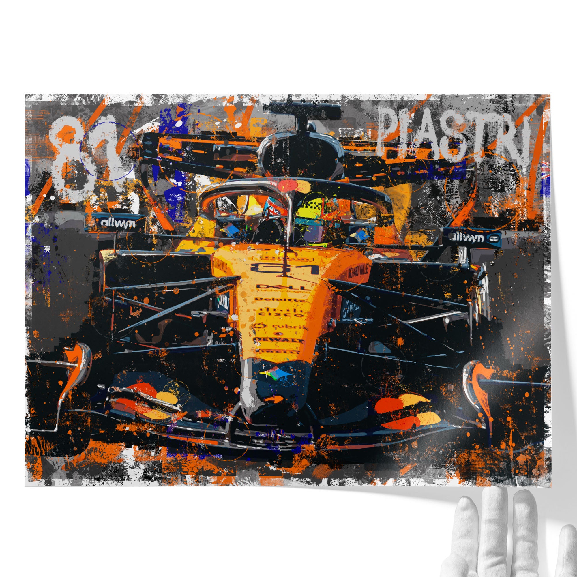 Oscar Piastri '2026' Graffiti