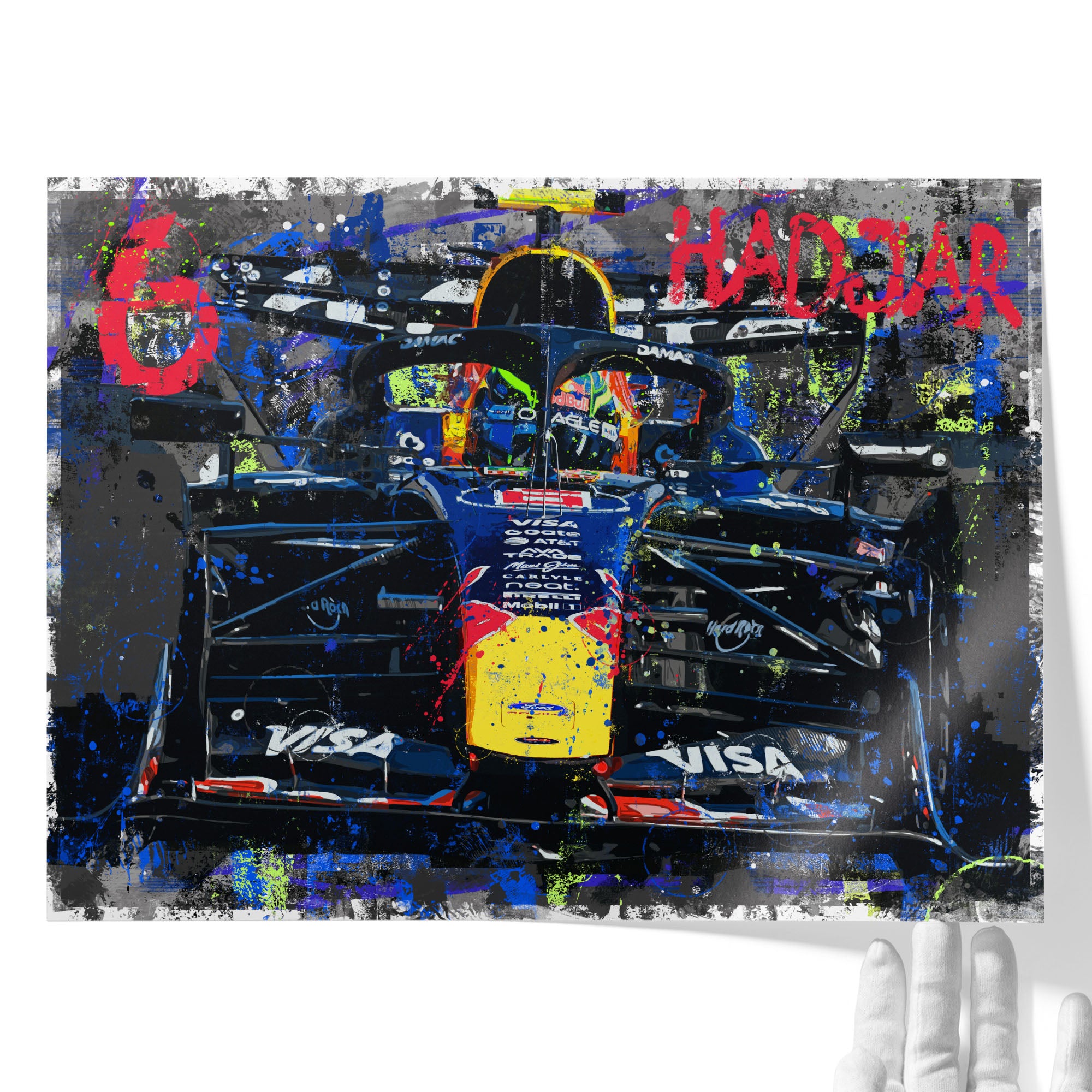 Isack Hadjar '2026' Graffiti