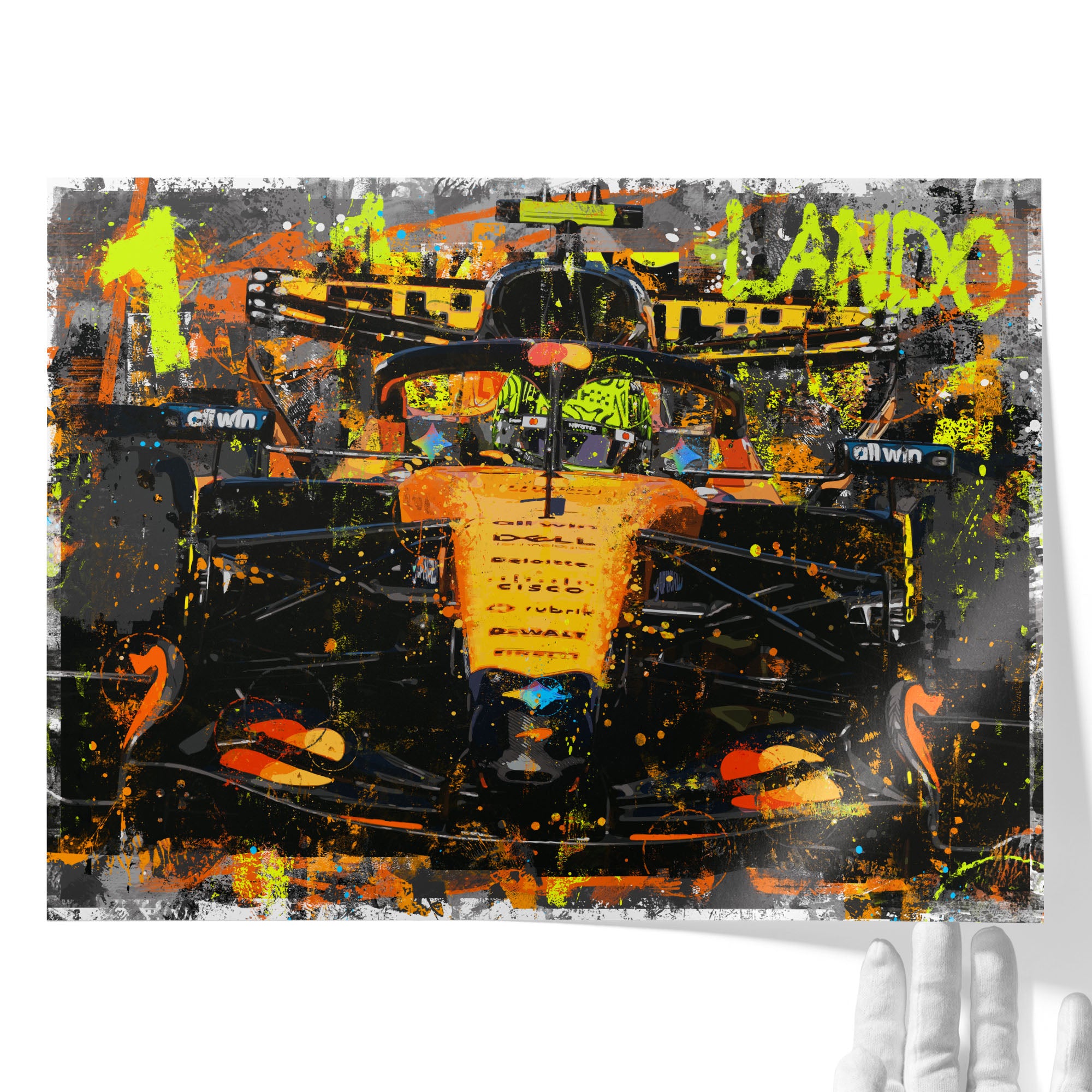 Lando Norris '2026' Graffiti