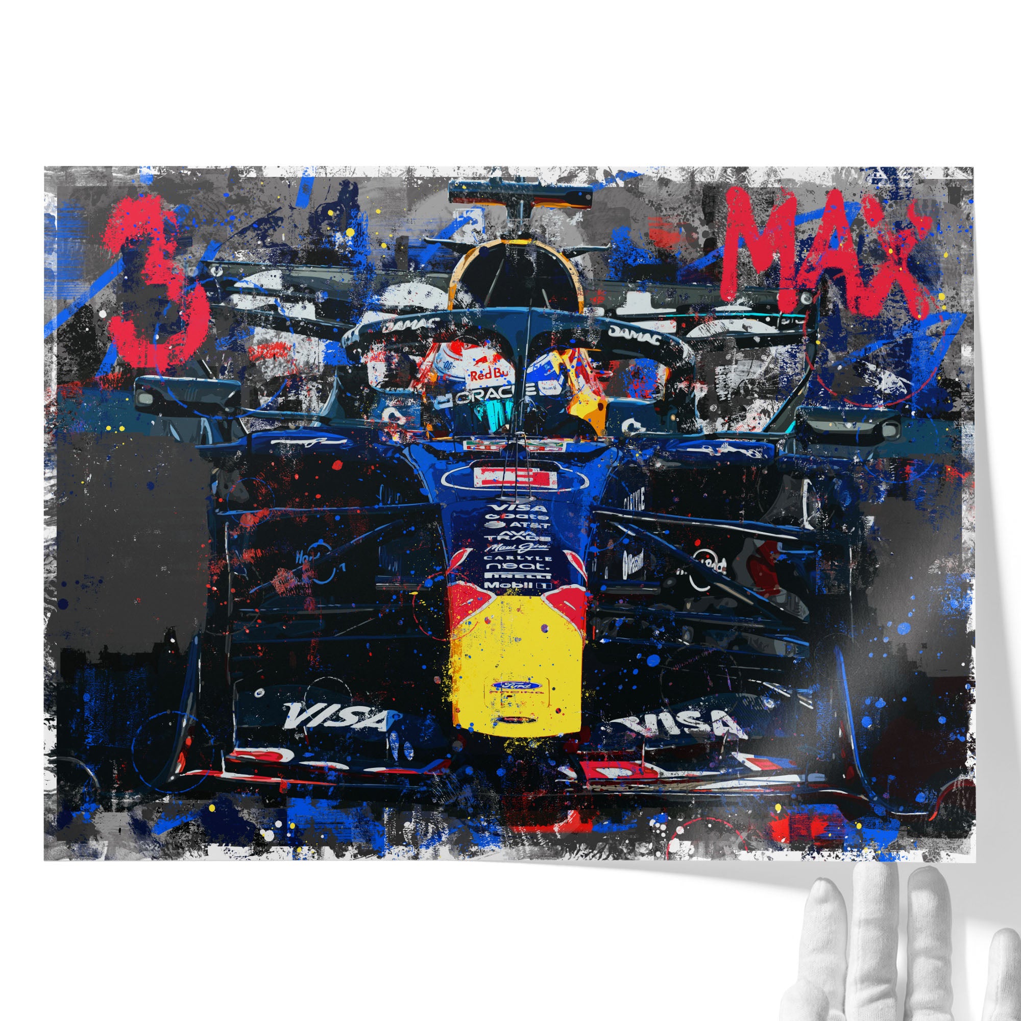 Max Verstappen '2026' Graffiti