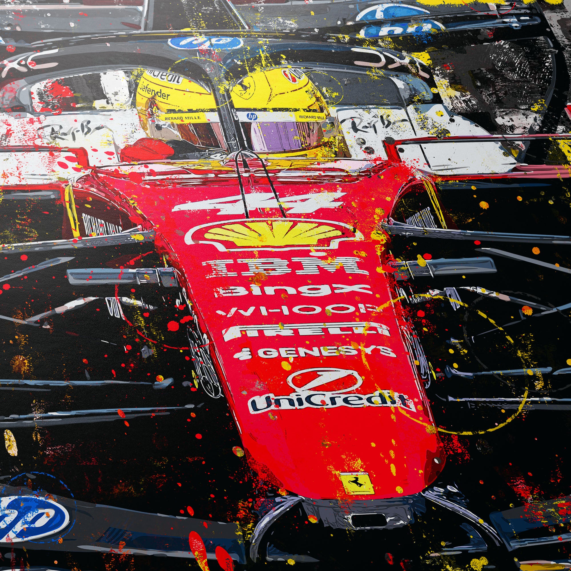 Lewis Hamilton '2026' Graffiti