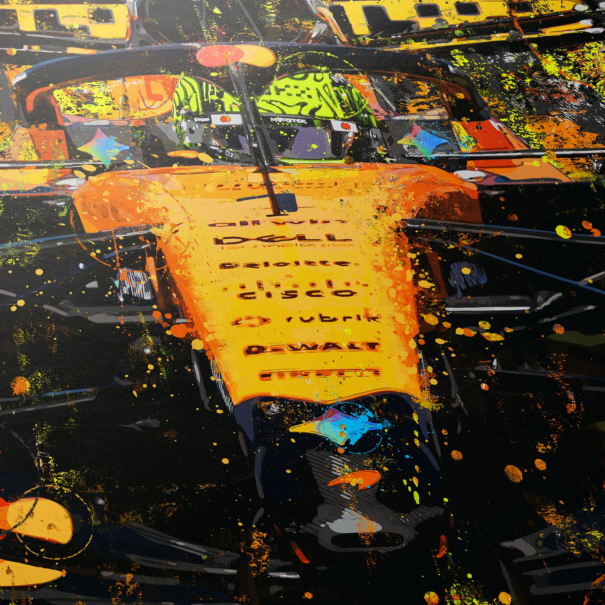 Lando Norris '2026' Graffiti