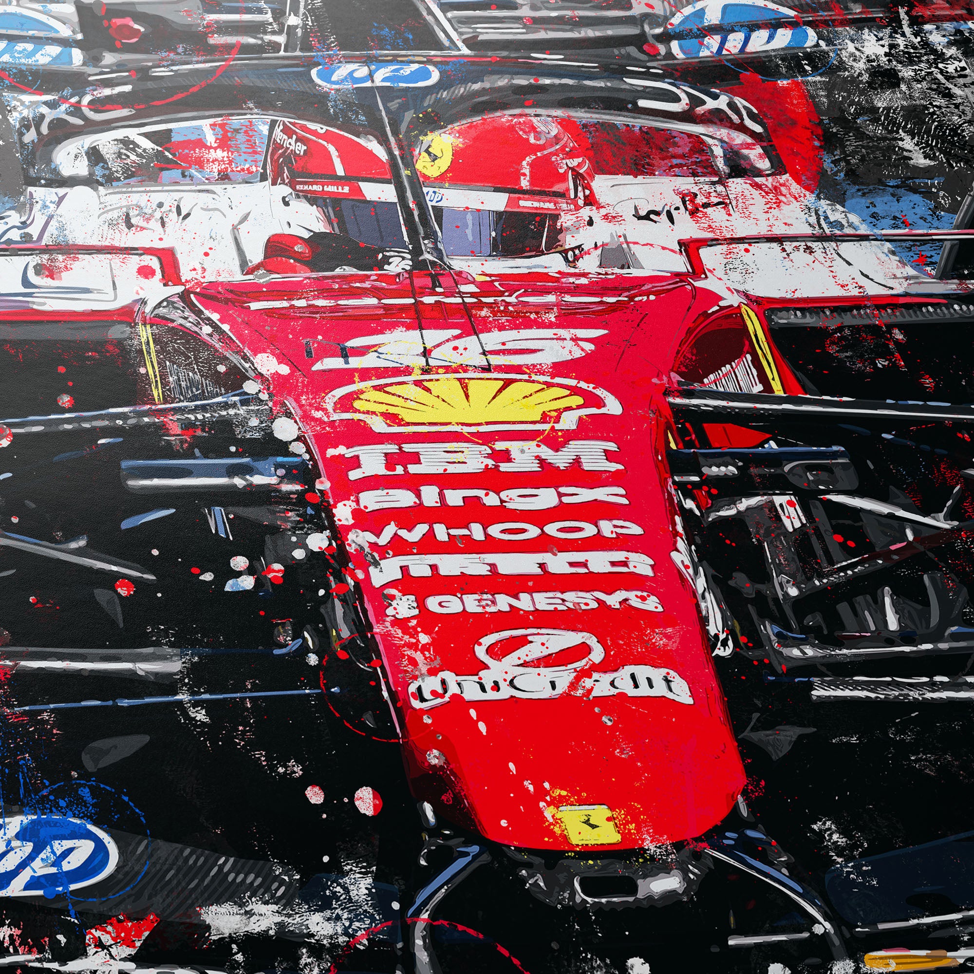 Charles Leclerc '2026' Graffiti