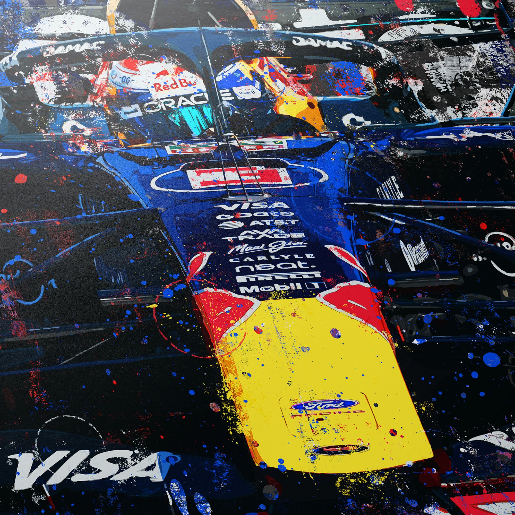 Max Verstappen '2026' Graffiti