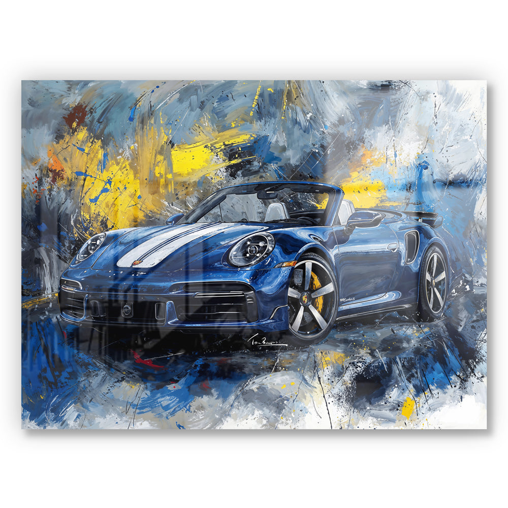 Porsche 911 Turbo Blue