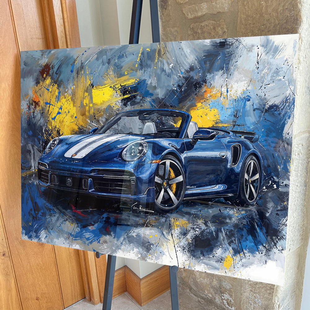 Porsche 911 Turbo Blue