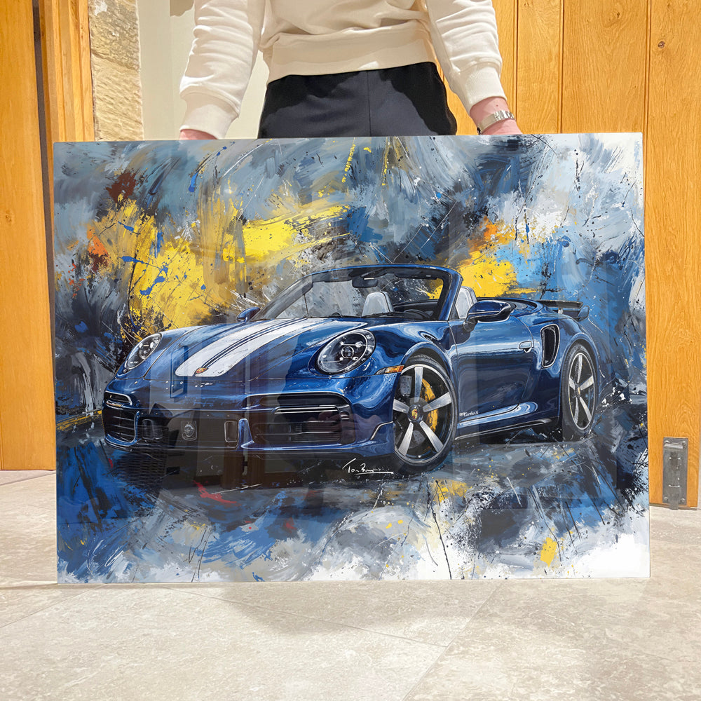 Porsche 911 Turbo Blue