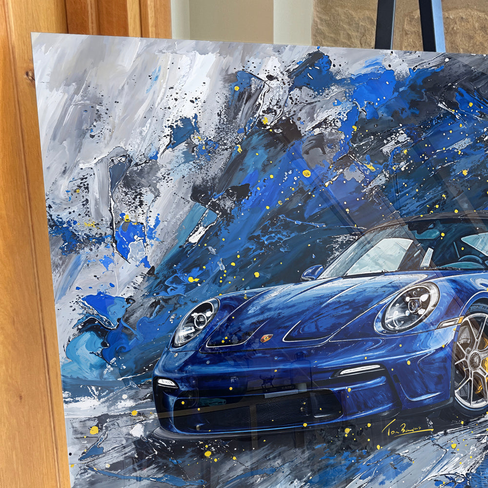 Porsche GT3 Blue