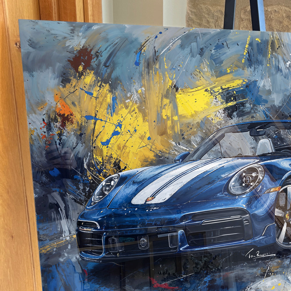 Porsche 911 Turbo Blue