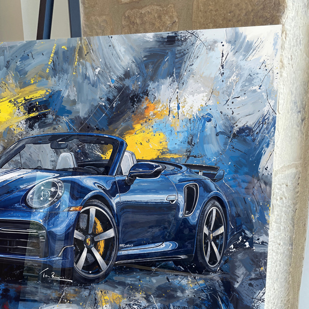 Porsche 911 Turbo Blue