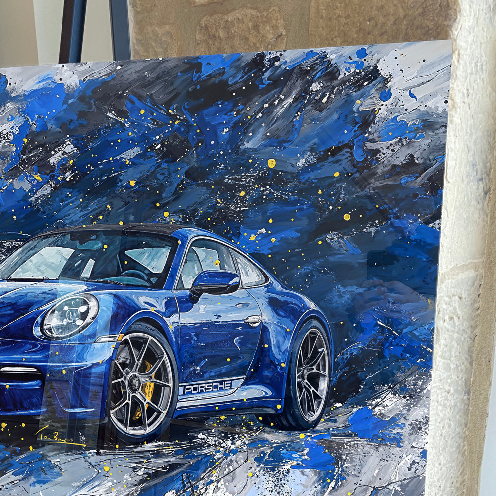 Porsche GT3 Blue