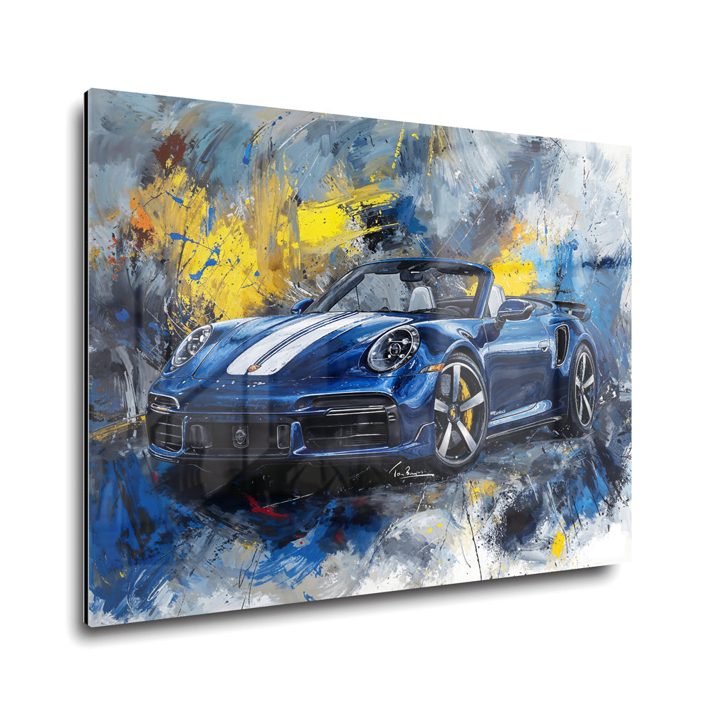 Porsche 911 Turbo Blue