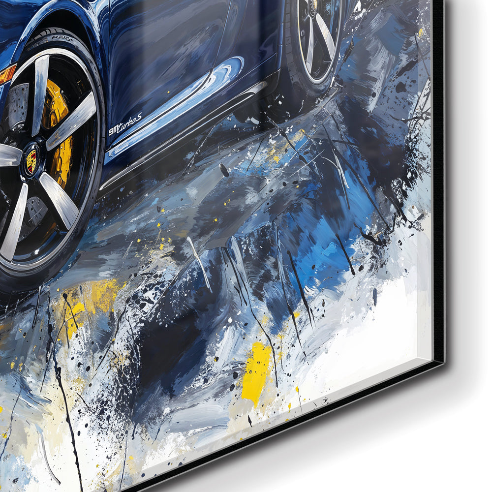 Porsche 911 Turbo Blue