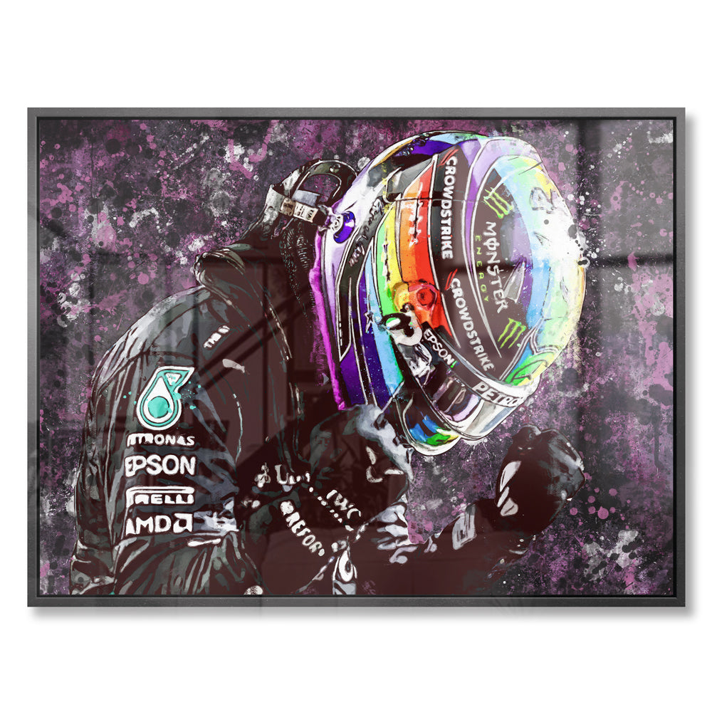 Lewis Hamilton 'Rainbow 2021'