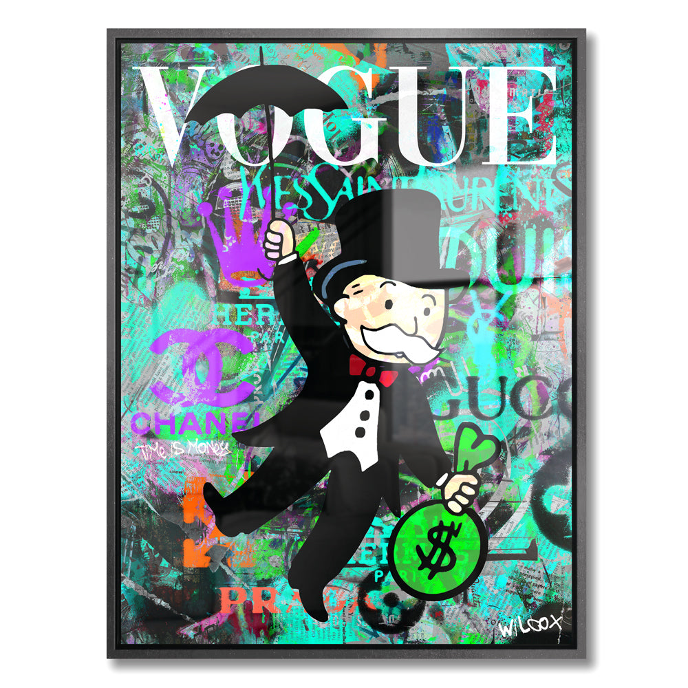 Mr. Monopoly Pop Art Graffiti