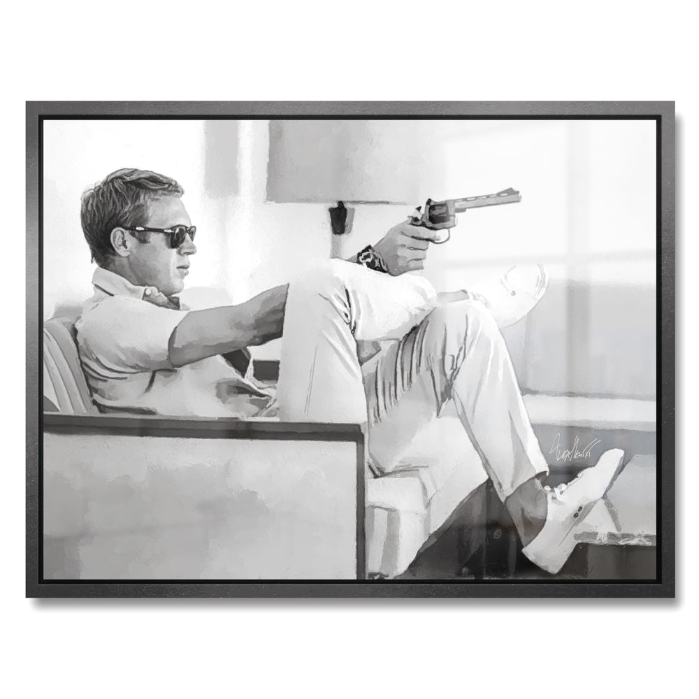 Steve McQueen Gun Aim