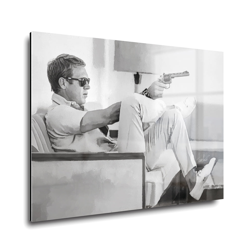 Steve McQueen Gun Aim