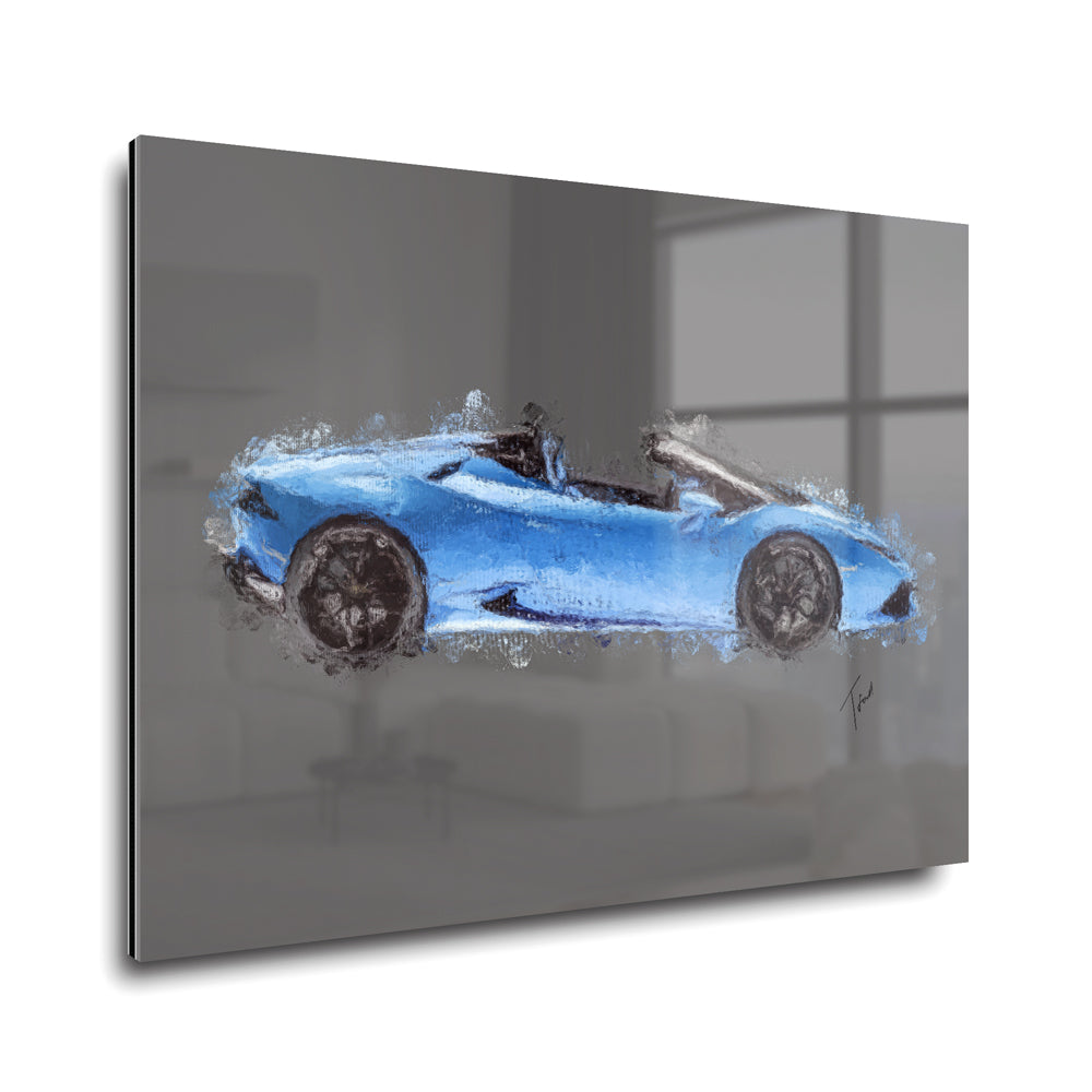 Lamborghini Huracan Spyder Blue