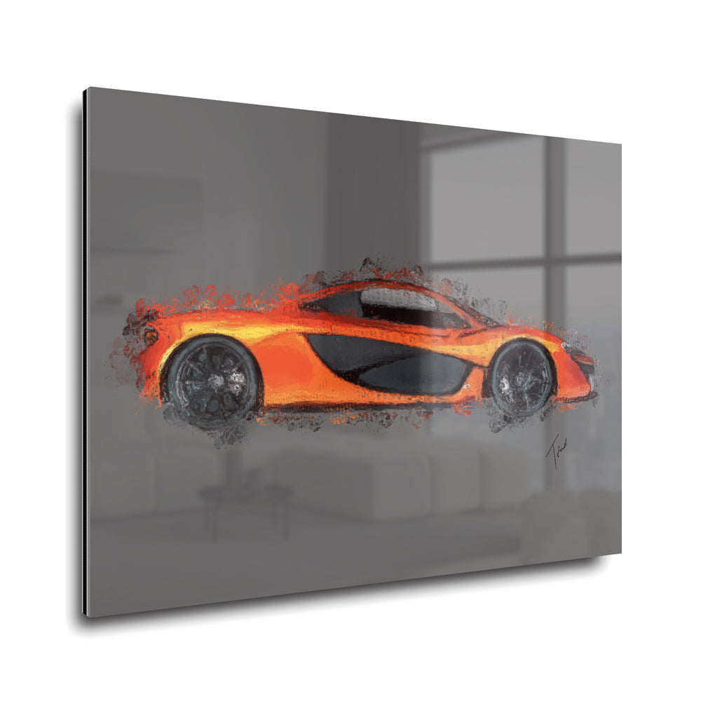 McLaren P1 Papaya