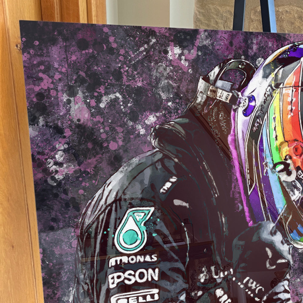 Lewis Hamilton 'Rainbow 2021'