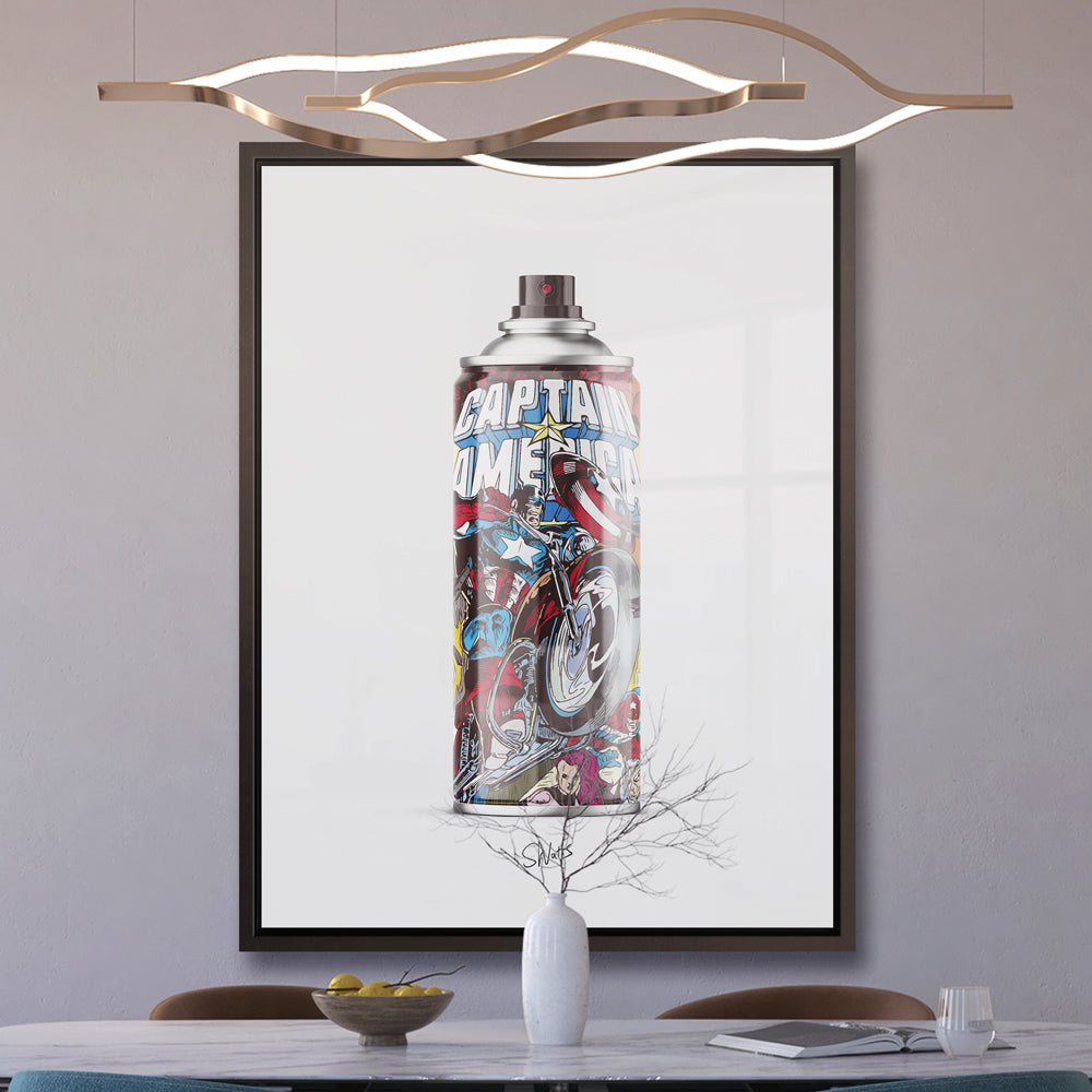 Captain America Spray