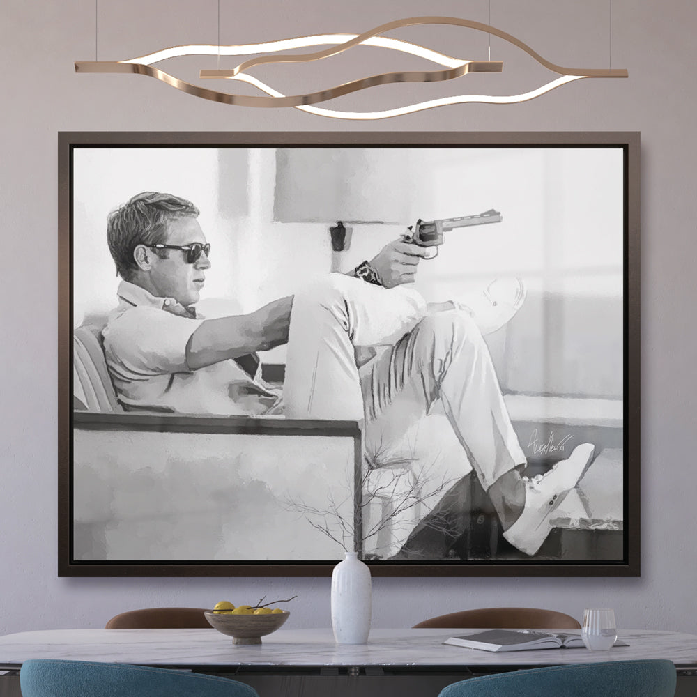 Steve McQueen Gun Aim