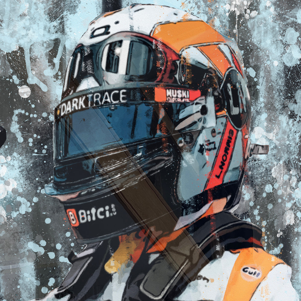 Lando Norris 'Gulf 2021'