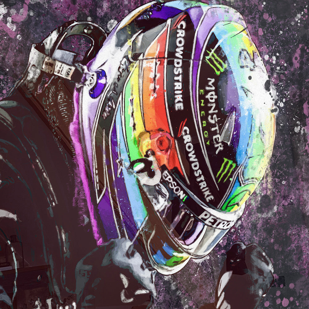 Lewis Hamilton 'Rainbow 2021'