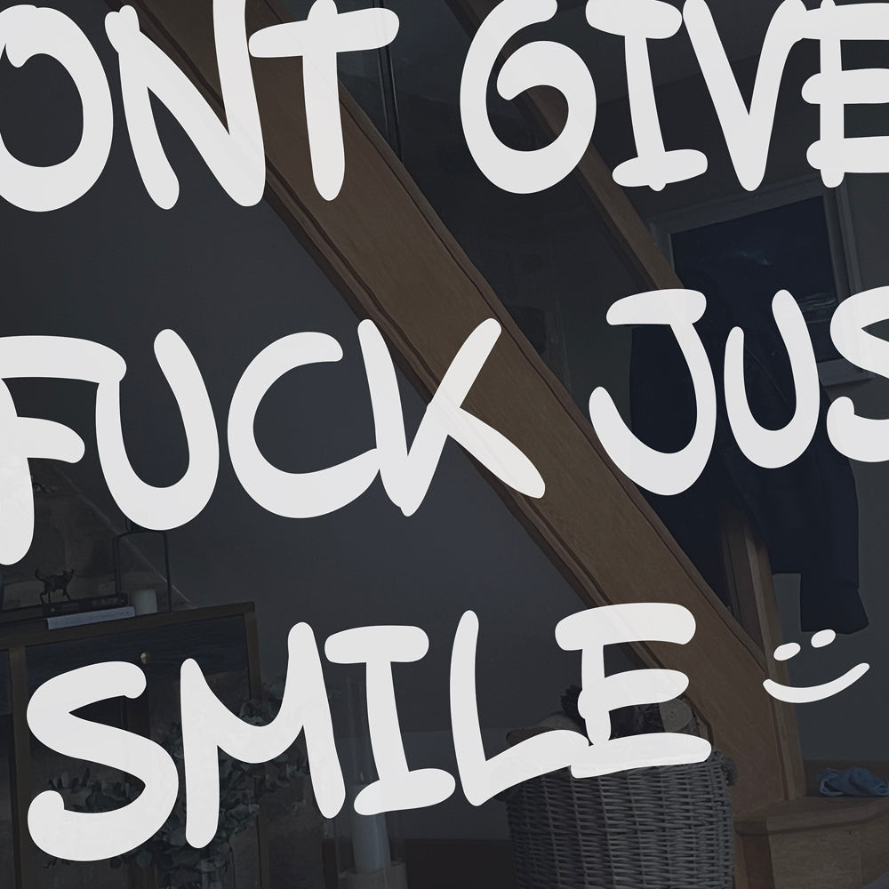 Just smile :)