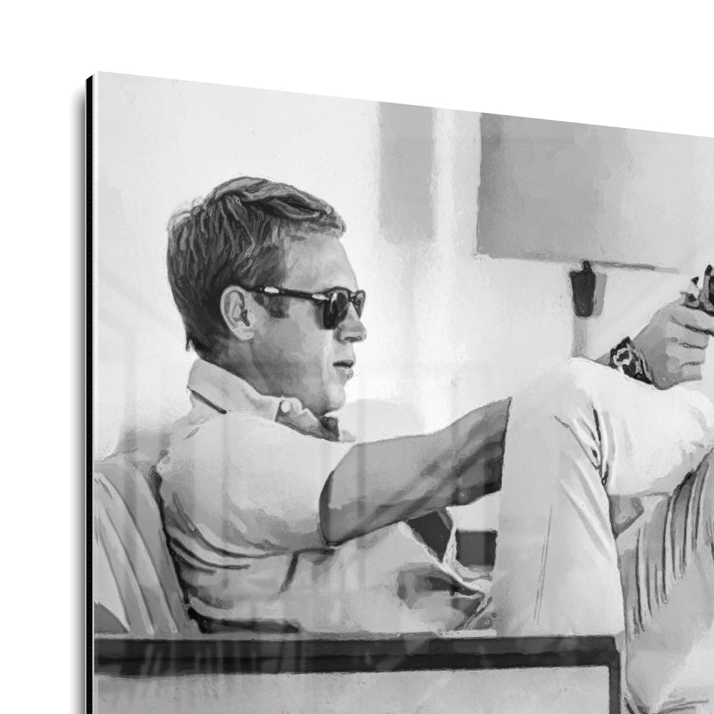 Steve McQueen Gun Aim