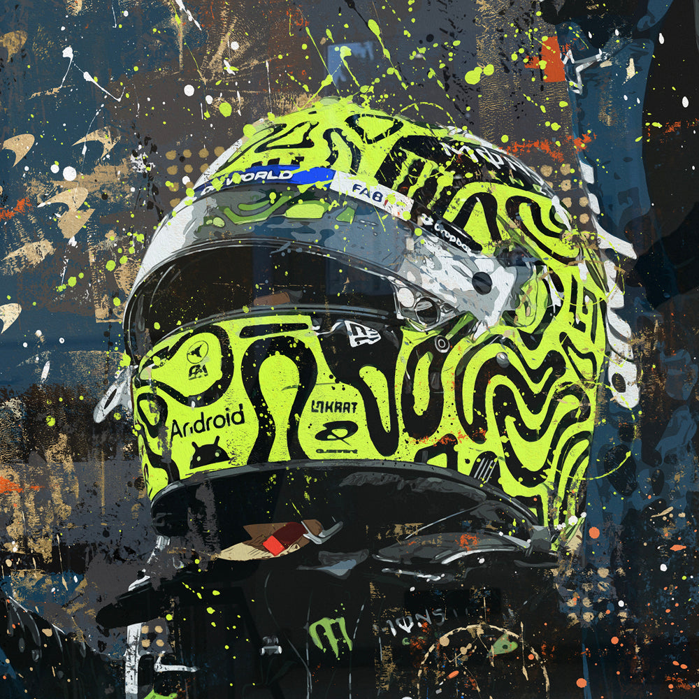 Lando Norris '2025' Abu Dhabi