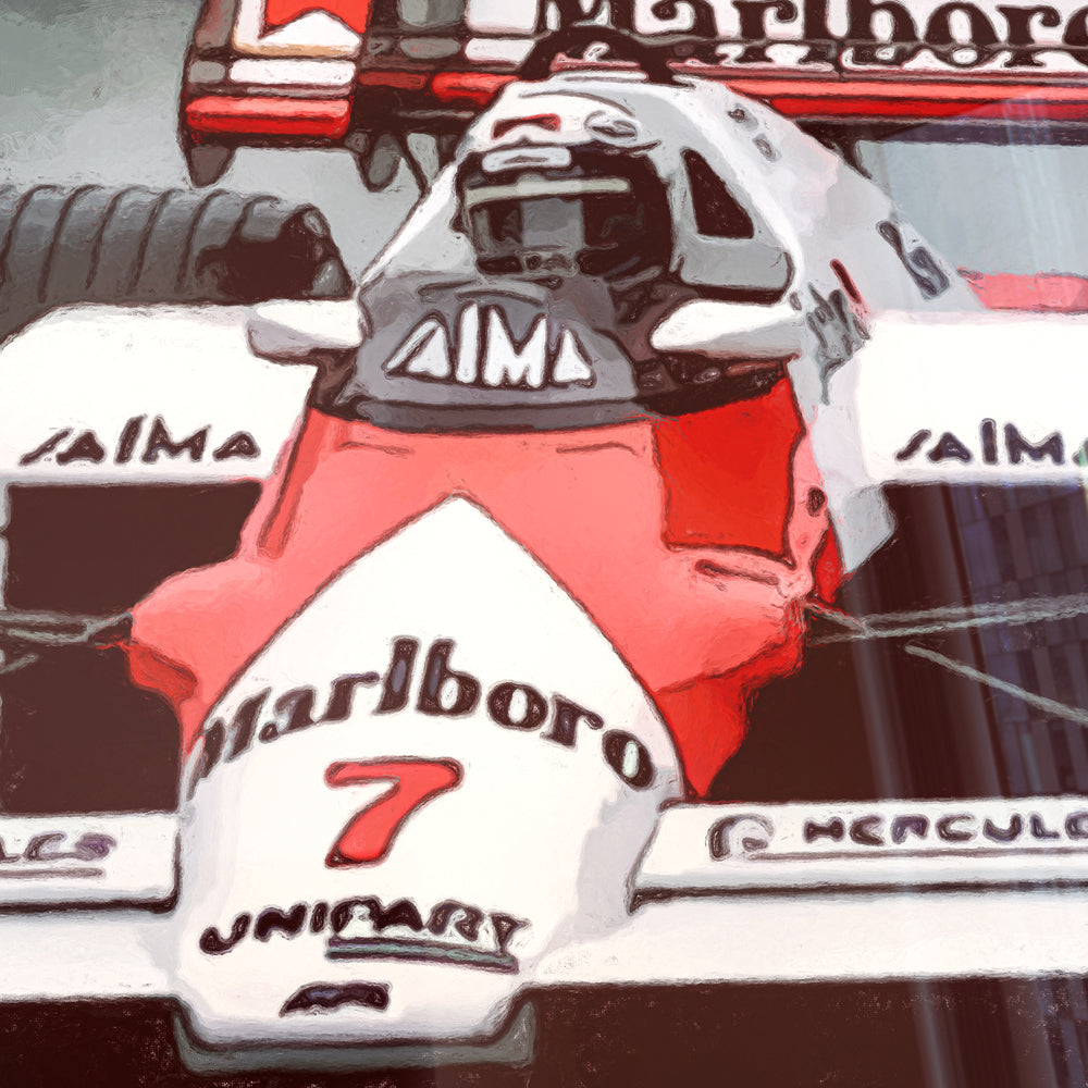 Alain Prost 'McLaren' 1984