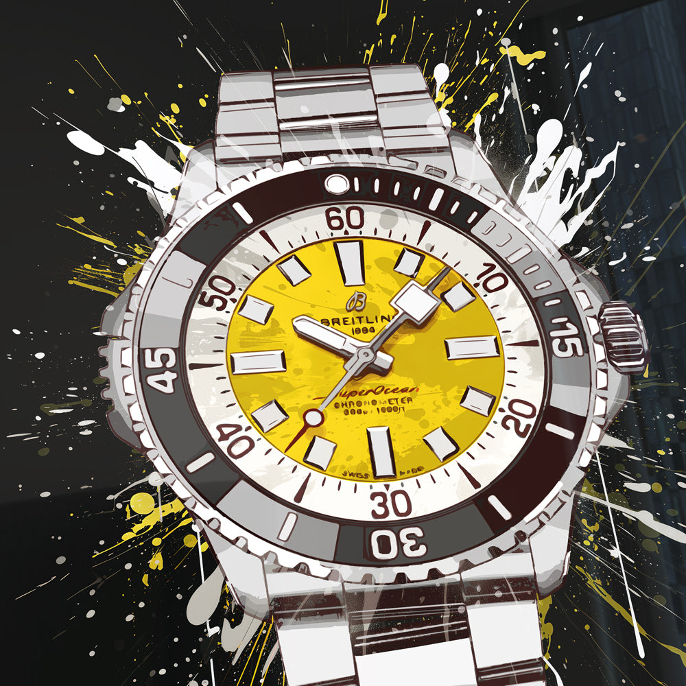 Breitling "Superocean Yellow"