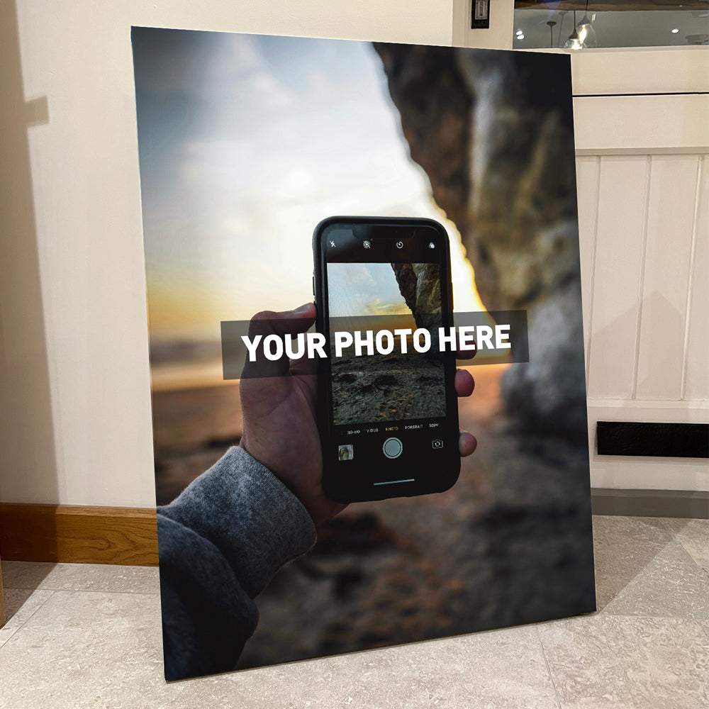 'Your Own Photo' on Canvas