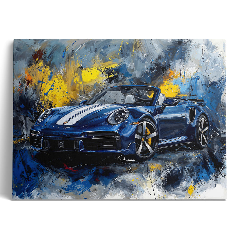 Porsche 911 Turbo Blue