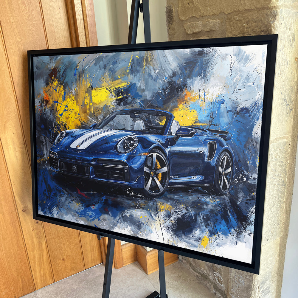 Porsche 911 Turbo Blue