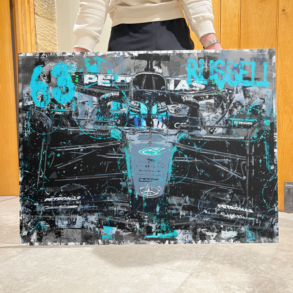 George Russell '2025' Graffiti