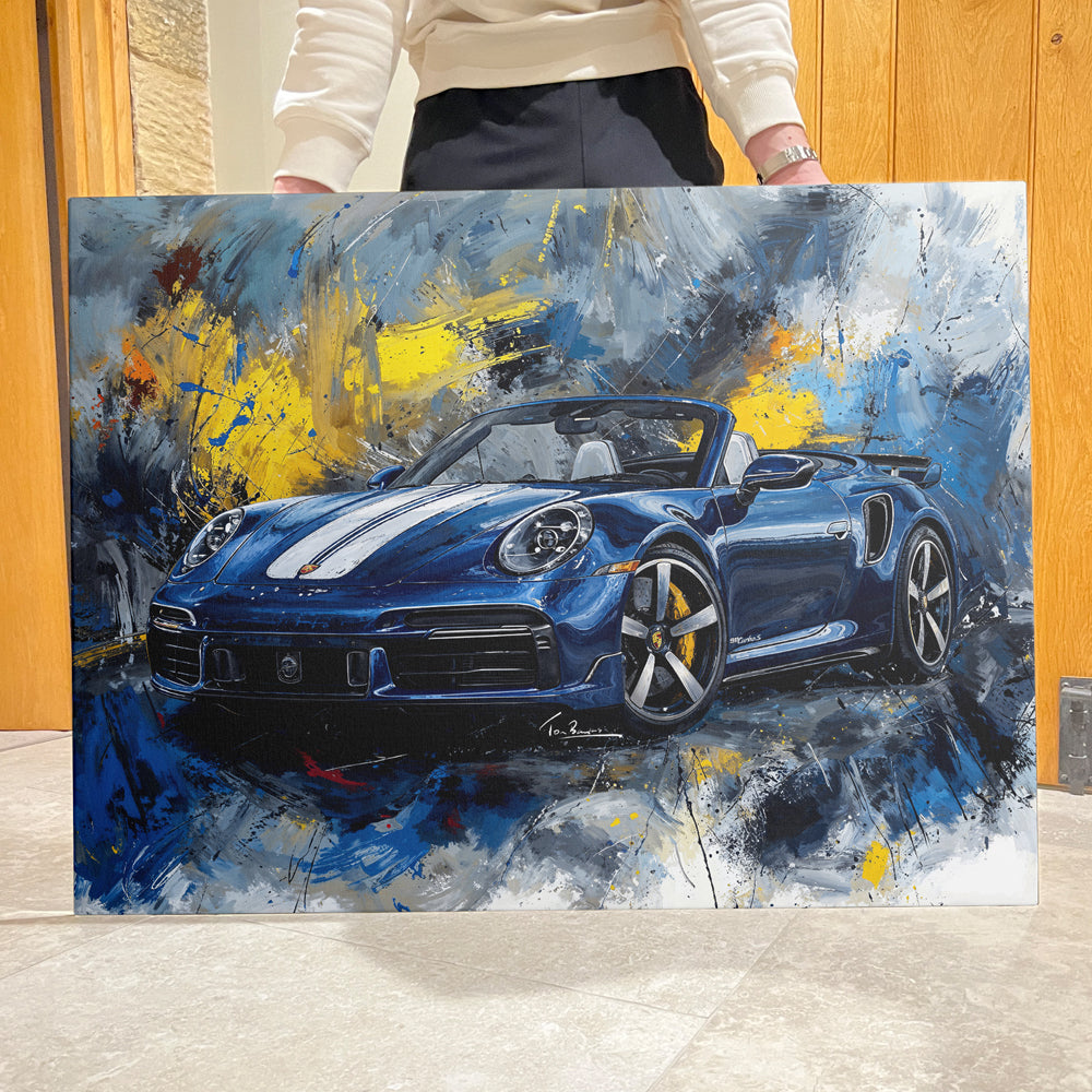 Porsche 911 Turbo Blue