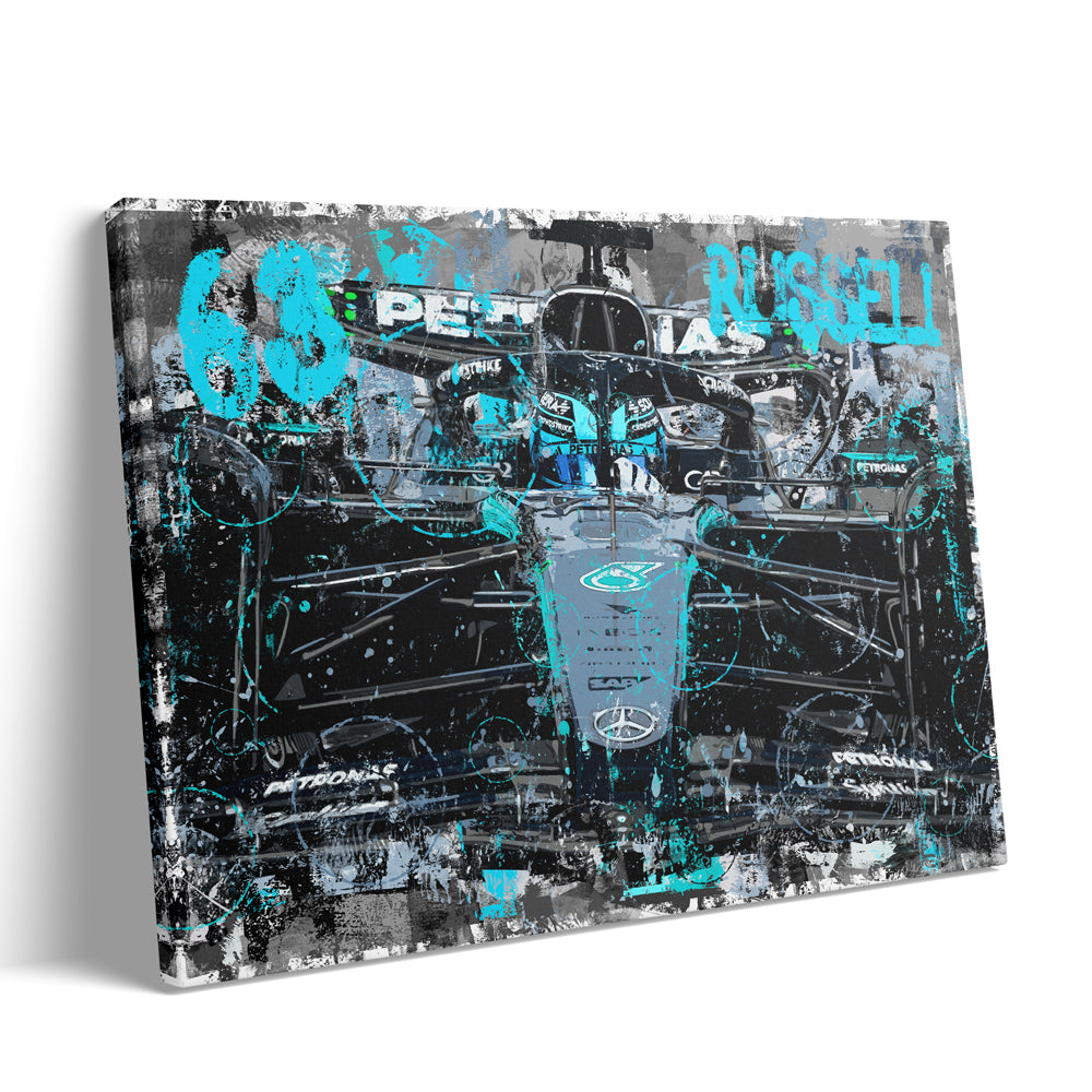 George Russell '2025' Graffiti