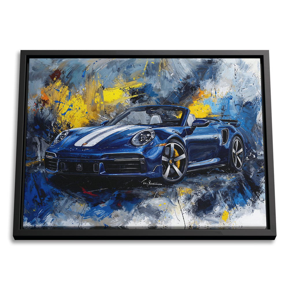 Porsche 911 Turbo Blue