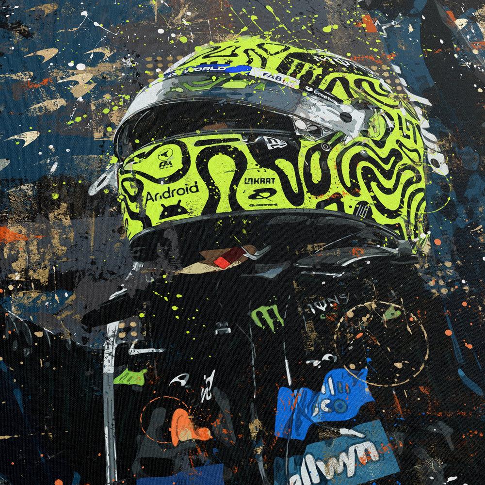 Lando Norris '2025' Abu Dhabi